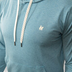 Lagos Light Performance Hoodie // Green (L)