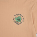 Eye See A Succulent Šalta Long Sleeve T-Shirt // Champagne (2XL)