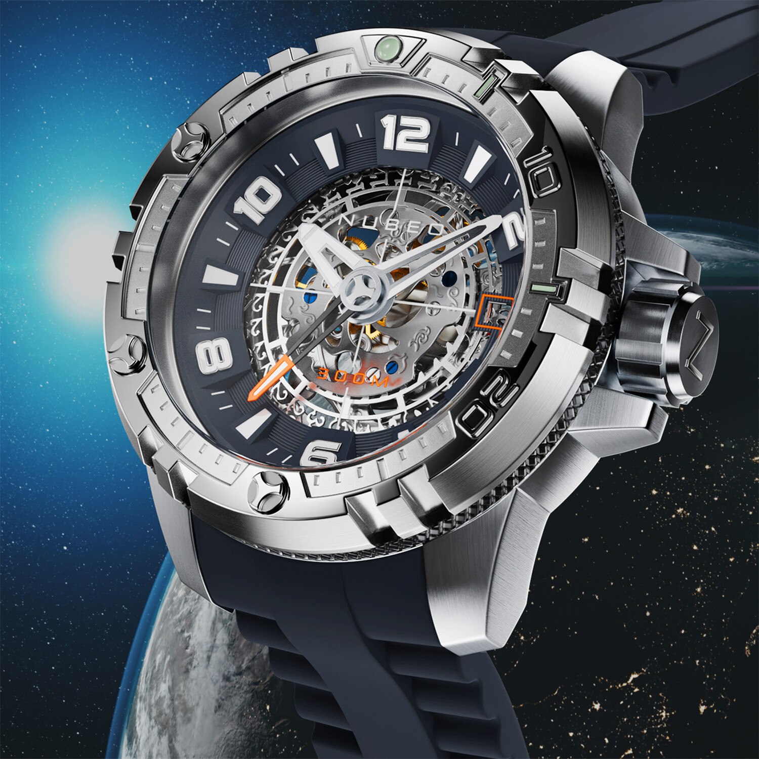 Nubeo Andromeda Automatic // NB-6039-01 - Nubeo - Touch of Modern