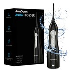 Aquasonic Aqua Flosser // Professional Rechargeable Water Flosser + 4 Tips