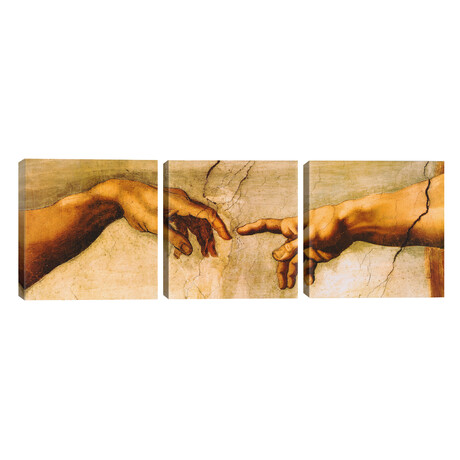 The Creation of Adam by Michelangelo