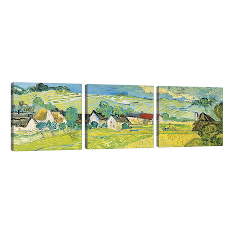 Vue Ensoleille Près D'Auvers by Vincent van Gogh