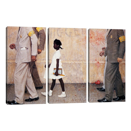 The Problem We All Live With (Ruby Bridges) by Norman Rockwell