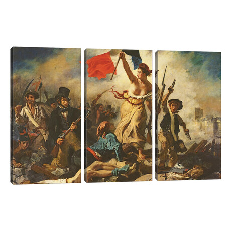 Liberty Leading the People, 28 July 1830, c.1830-31   by Ferdinand Victor Eugene Delacroix