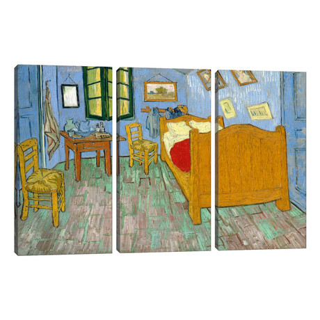 Bedroom In Arles, Second Version, September 1889 (Art Institute Of Chicago) by Vincent van Gogh