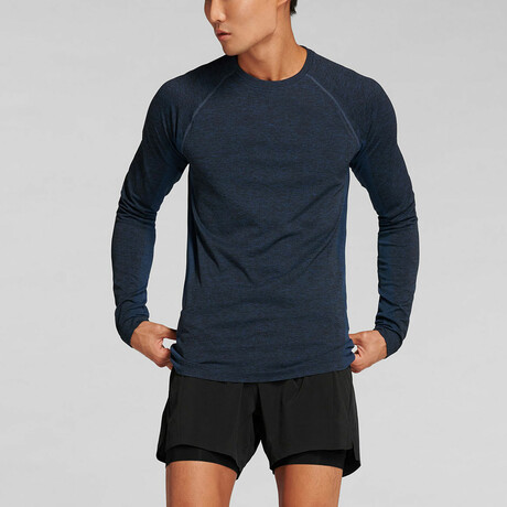 Vapor Long Sleeve Tee // Vapor Cerulean (S)