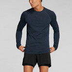 Vapor Long Sleeve Tee // Vapor Cerulean (L)