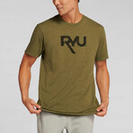 Premium Tee Ink Graphic // Military Heather (XL)