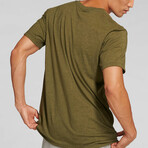 Premium Tee Ink Graphic // Military Heather (XL)