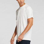 Premium Floral Tee Graphic // White (S)