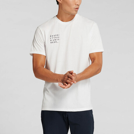 Premium Floral Tee Graphic // White (S)