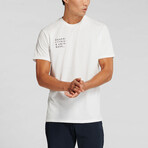 Premium Floral Tee Graphic // White (S)