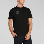 Premium Floral Tee Graphic // Black (S)