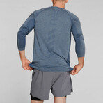 Vapor Long Sleeve Tee // Vapor Aegeon Blue (S)