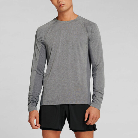 Vapor Long Sleeve Tee // Vapor Cement (S)