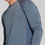 Vapor Long Sleeve Tee // Vapor Aegeon Blue (S)