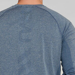 Vapor Long Sleeve Tee // Vapor Aegeon Blue (S)