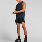 Vapor Sleeveless Tee // Vapor Cerulean (XL)