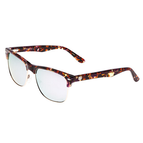 Wajpio Polarized Sunglasses // Brown-Pink Tortoise Frame + Light Pink Lens