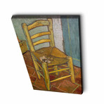 Van Gogh's Chair (27.5"H x 17.7"W x 1.1"D)