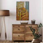 Van Gogh's Chair (27.5"H x 17.7"W x 1.1"D)