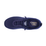 Cheviot Wool Sneakers // Navy (41)