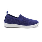 Suffolk Wool Sneakers // Navy (36)