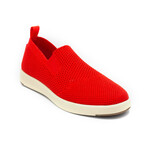 Suffolk Wool Sneakers // Tangerine (36)