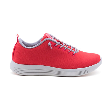 Cheviot Wool Sneakers // Tangerine (36)