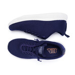 Cheviot Wool Sneakers // Navy (41)