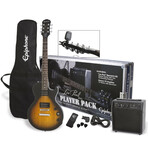 Electric Guitar Combo Pack // Fret Zealot + Epiphone Les Paul Player Pack // Vintage Sunburst