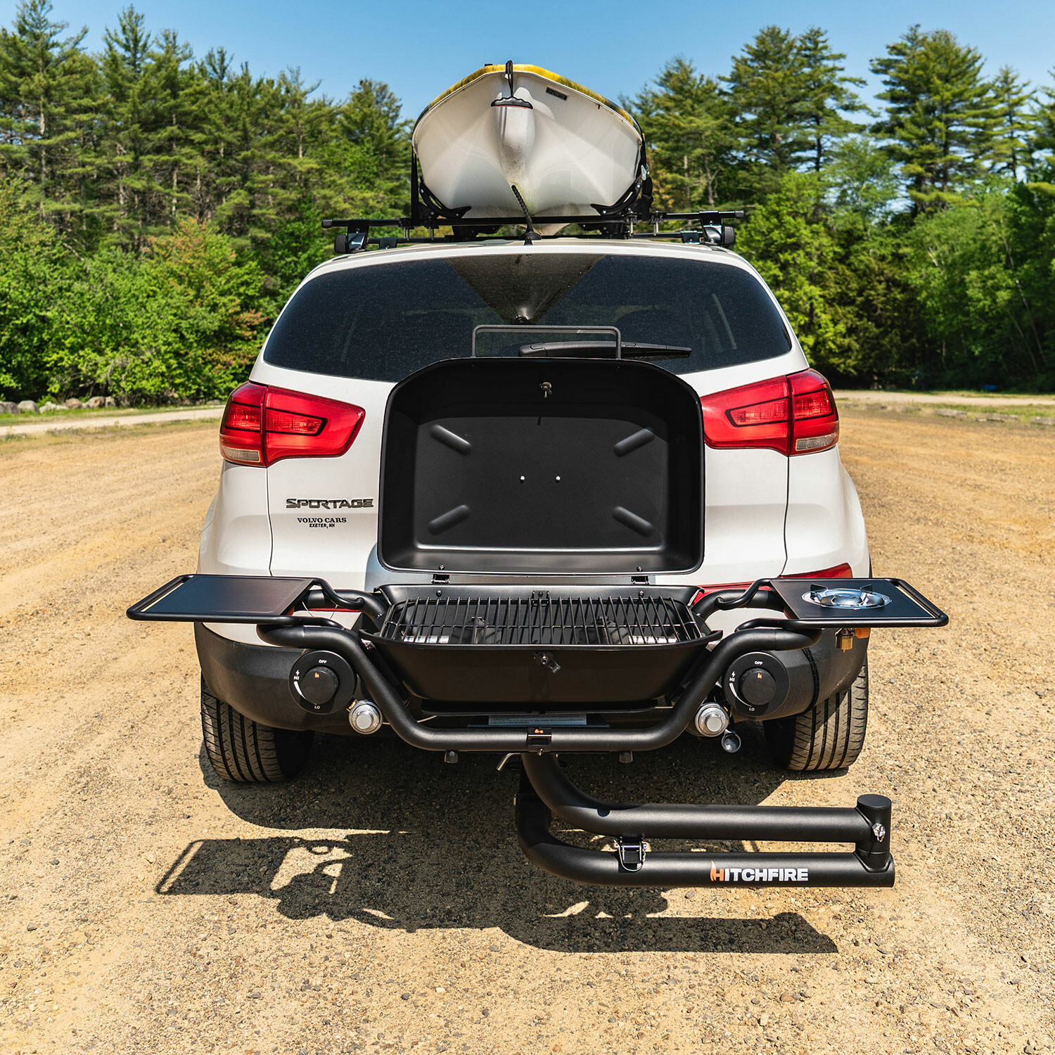 F20 // Hitch Mounted Grill HitchFire Touch of Modern