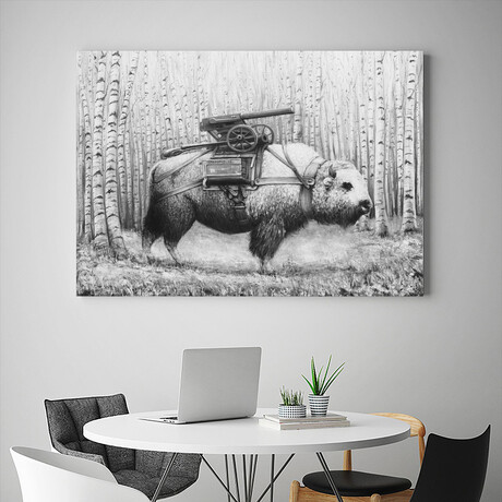 Rakuhnz (30"H x 40"W x 2.0"D)