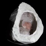 Hematite Phantom Calcite Crystal within a Basalt Geode // Ver. 2