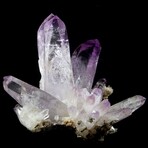 Lustrous Dozen-Terminated Amethyst Flower