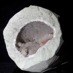 Hematite Phantom Calcite Crystal within a Basalt Geode // Ver. 2