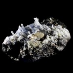 Fluorite, Quartz, Pyrite, Wolframite and Galena