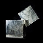 Interconnected Crystals of Cubic Pyrite