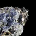 Fluorite, Quartz, Pyrite, Wolframite and Galena
