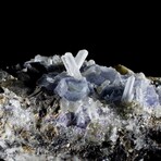 Fluorite, Quartz, Pyrite, Wolframite and Galena