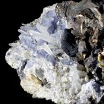 Fluorite, Quartz, Pyrite, Wolframite and Galena