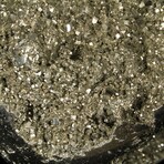 Crystal Filled Pyrite Sphere // Large