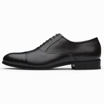 Blind stitch Cap Toe Oxford // Black (US: 7)