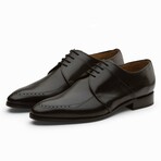 Saddle Brogue Derby // Black (US: 7)
