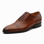 Semi Brogue Oxford // Cognac (US: 7)