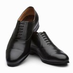 Blind stitch Cap Toe Oxford // Black (US: 7)
