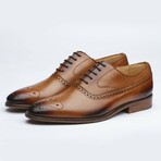 Medallion Brogue Oxford // Tan (US: 7)