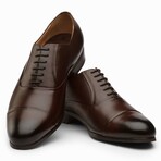 Blind Stitch Cap Toe Oxford // Dark Brown (US: 7)