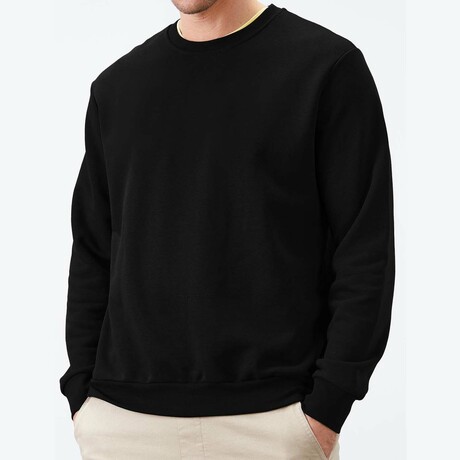 Crewneck Sweatshirt // Black (S)