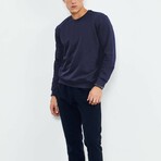 Crewneck Sweatshirt // Indigo (S)